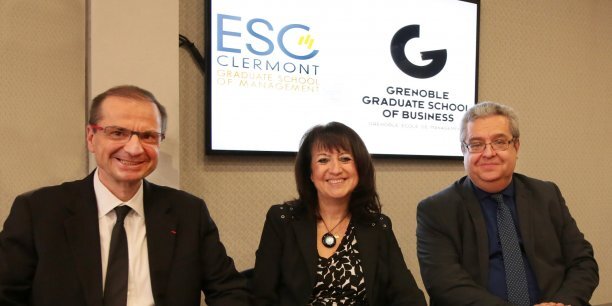 Signature d'un partenariat entre Grenoble EM et l'ESC Clermont